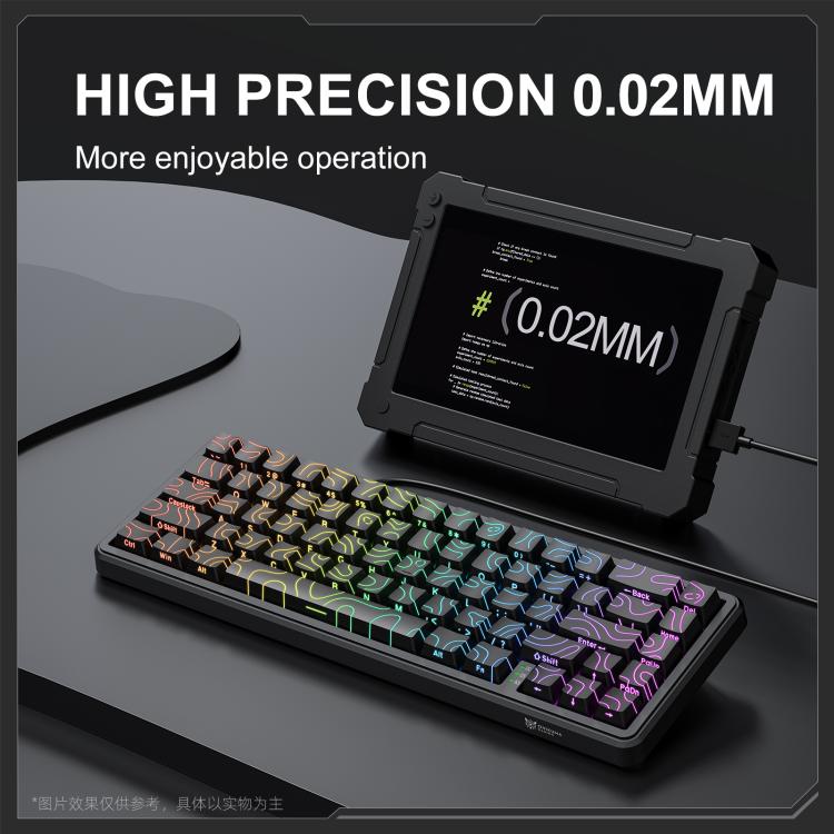 ONIKUMA G67 67-key RGB Wired Magnetic Axis Mechanical Gaming Keyboard, G67