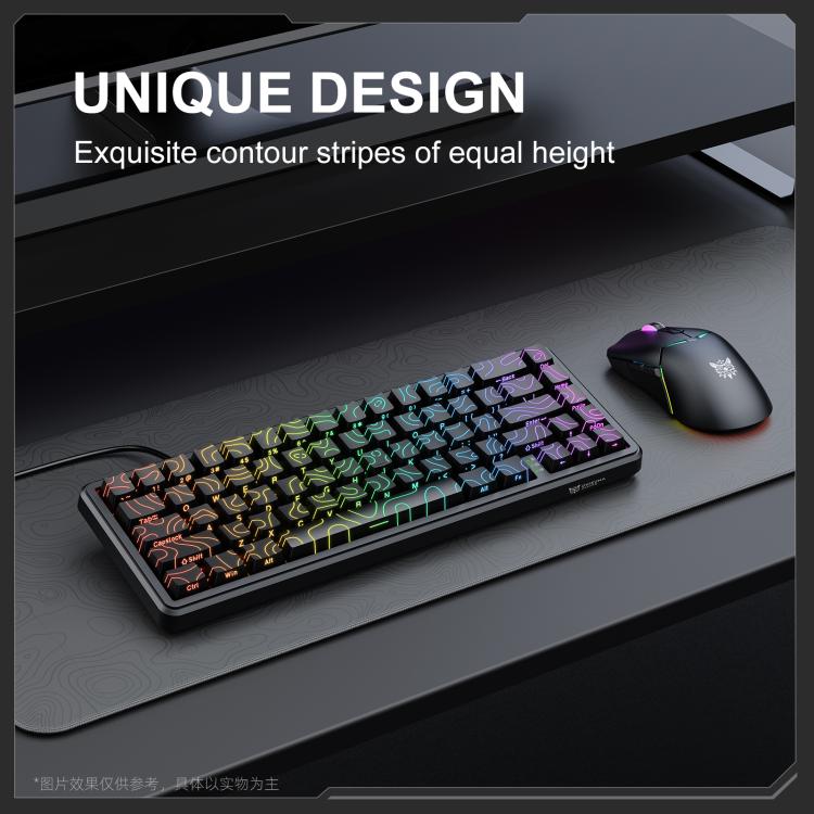 ONIKUMA G67 67-key RGB Wired Magnetic Axis Mechanical Gaming Keyboard, G67