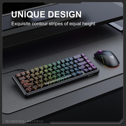 ONIKUMA G67 67-key RGB Wired Magnetic Axis Mechanical Gaming Keyboard, G67