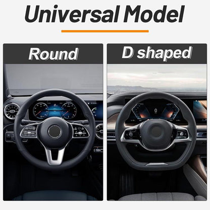 Breathable Mesh Elastic Car Universal Anti-skid Steering Wheel Cover, Diameter: 38cm