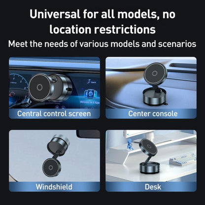 Q11 Vacuum Adsorption Foldable Magnetic Car Holder