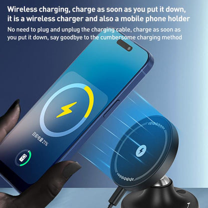 CC-T29W 360 Degree Rotating MagSafe Magnetic Car Phone Holder