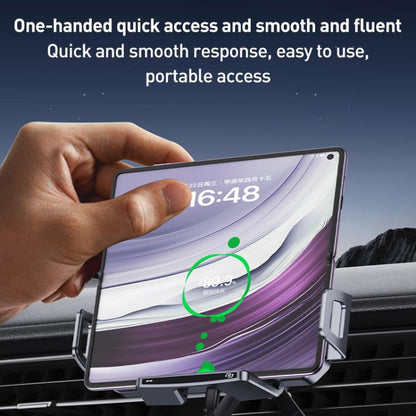 A001 15W Wireless Charging Electric Vacuum Adsorption Car Phone Holder