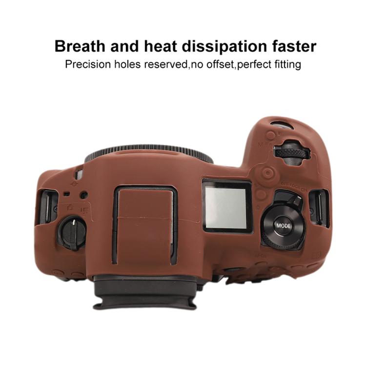 Glossy Soft Silicone Protective Case, For Canon EOS R5 Mark II / R5II