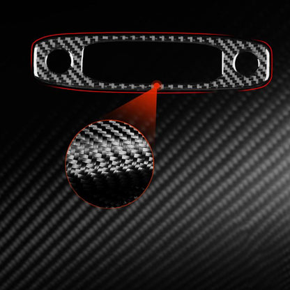 For Tesla Model 3 2023- Carbon Fiber Car Front Reading Light Panel Decorative Sticker, For Tesla Model 3 2023- Car Front Reading Light Panel