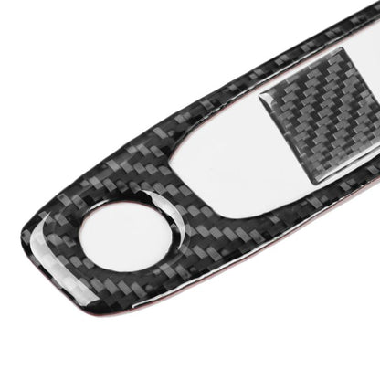 For Tesla Model 3 2019-2022 / Y 2019-2024 2pcs/Set Carbon Fiber Car Reading Light Panel Decorative Sticker, For Tesla Model 3 2019-2022 / Y 2019-2024 Car Reading Light Panel