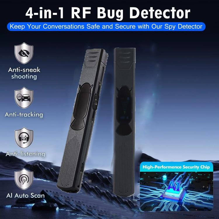 M008 4 in 1 Multi-function Laser Detector Anti-sneak Peek Anti-monitoring Camera Detector, M008