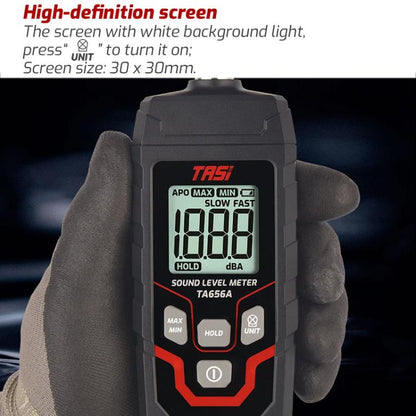 TRSI TA656A Digital Noise Measuring Meter Decibel Detector Device, TA656A