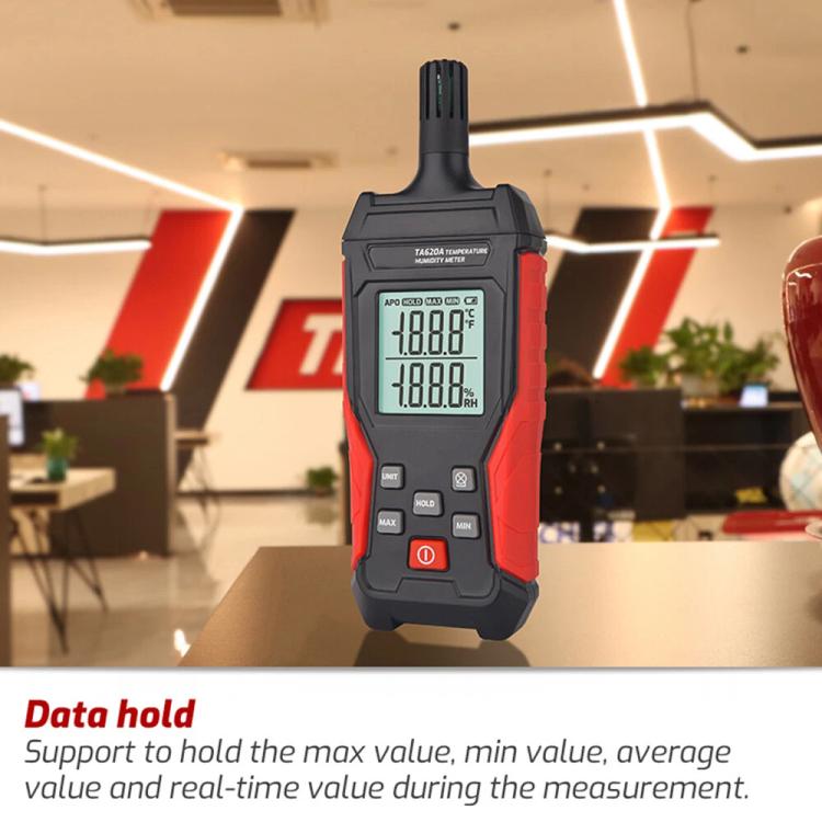 TRSI TA620A Industrial Handheld Thermometer Hygrometer, TA620A