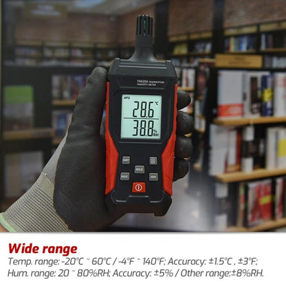 TRSI TA620A Industrial Handheld Thermometer Hygrometer, TA620A
