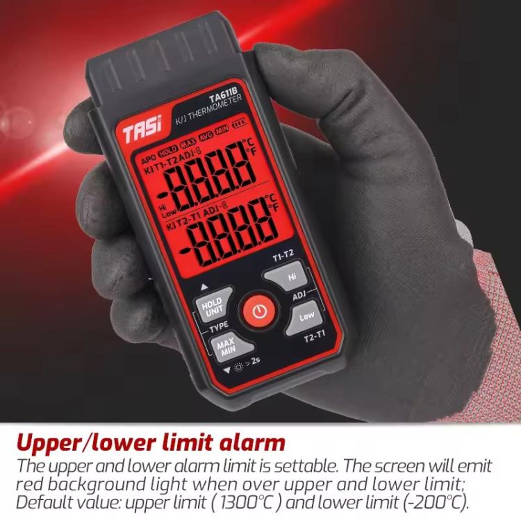 TRSI TA610A Industrial Handheld K-Type Thermocouple Thermometer, Single Channel, without Ambient Temperature, TA610A