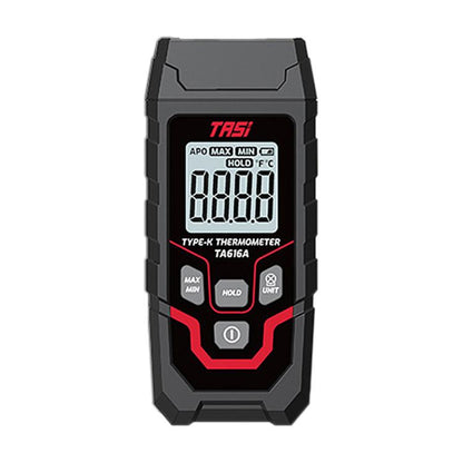TRSI TA616A Industrial Handheld K-Type Thermocouple Thermometer, Single Channel, Basic Version, TA616A