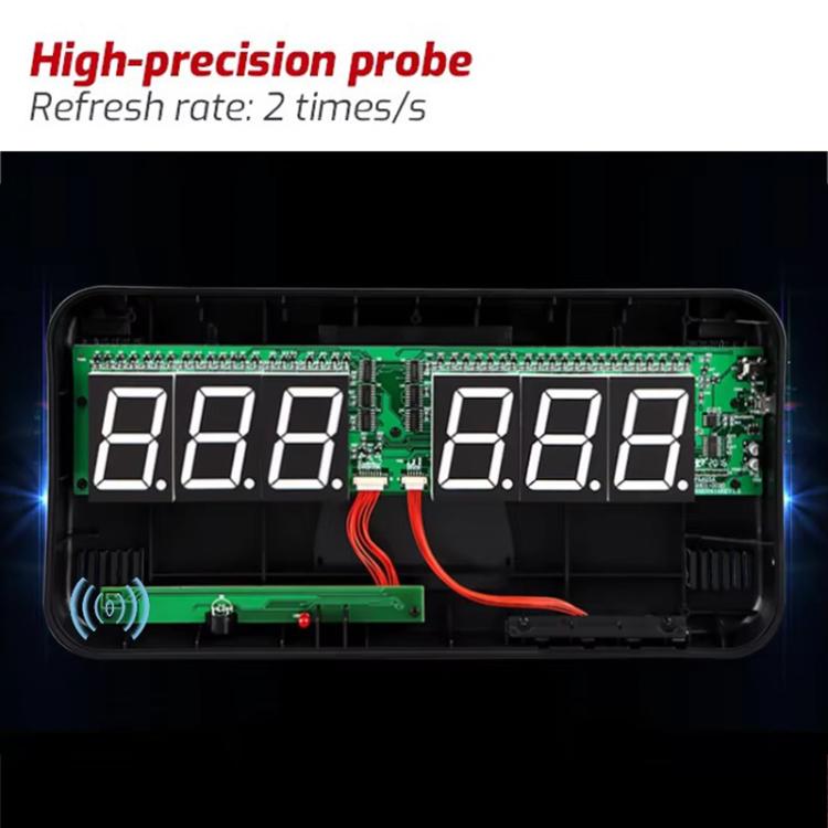 TRSI TA623A Industrial Wall-mounted Thermometer Hygrometer, Built-in Probe, TA623A