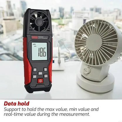 TRSI TA640A Handheld High Precision Wind Speed Instrument Wind Volume Tester, TA640A