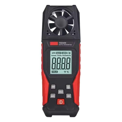 TRSI TA640A Handheld High Precision Wind Speed Instrument Wind Volume Tester, TA640A
