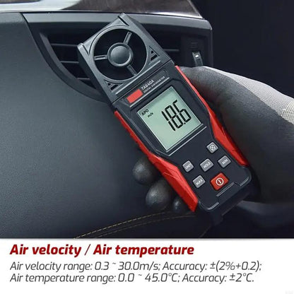 TRSI TA640A Handheld High Precision Wind Speed Instrument Wind Volume Tester, TA640A