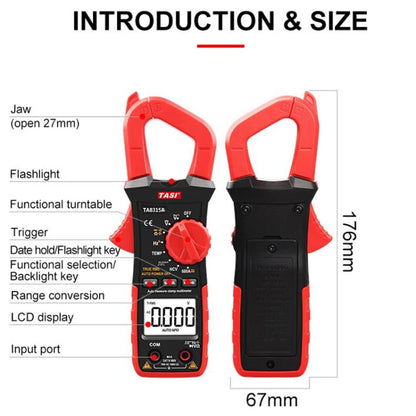 TRSI TA8315A Clamp Meter High Accuracy AC DC Voltage Ammeter, TA8315A