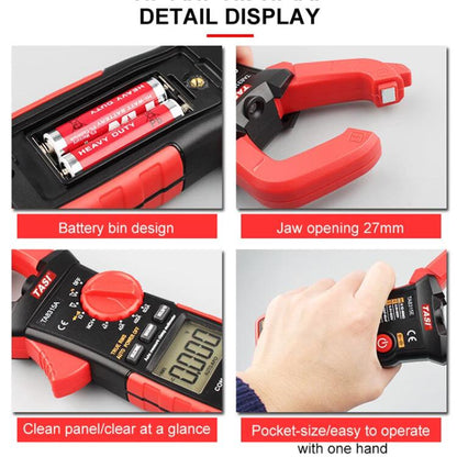 TRSI TA8315A Clamp Meter High Accuracy AC DC Voltage Ammeter, TA8315A