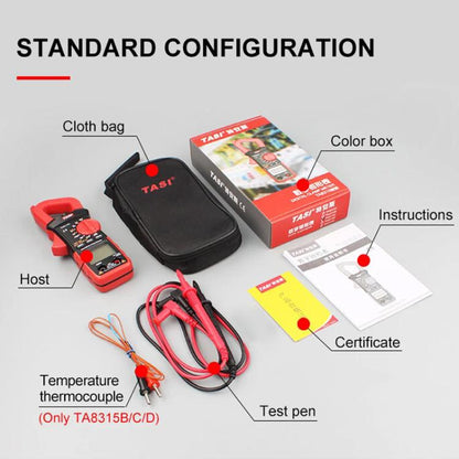 TRSI TA8315A Clamp Meter High Accuracy AC DC Voltage Ammeter, TA8315A