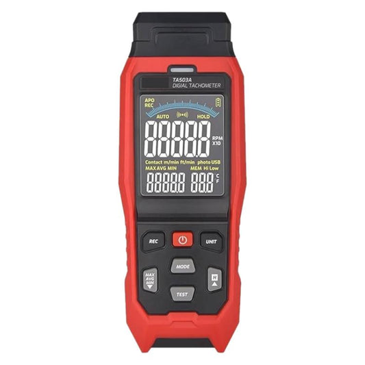 Portable Measuring Speed Meter Digital Display Laser Tachometer, TASI Non-contact, TASI Contact, TASI Contact and Non-contact Dual Use