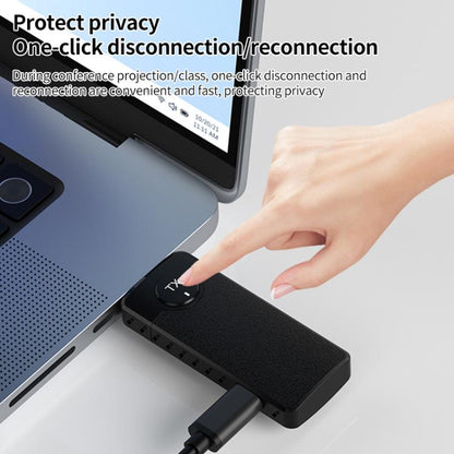 Q50 Leather Texture Wireless HDMI Video Transmitter and Receiver Extender Adapter, Leather Texture