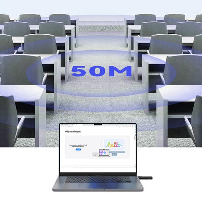 Q50 Vertical Texture Wireless HDMI Video Transmitter and Receiver Extender Adapter, Vertical Texture