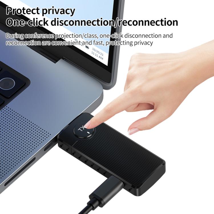 Q50 Vertical Texture Wireless HDMI Video Transmitter and Receiver Extender Adapter, Vertical Texture