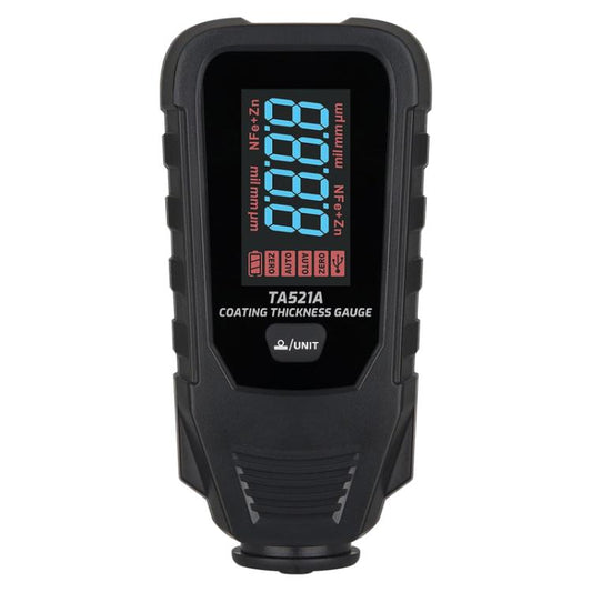 TASI TA521A Car Paint Film Meter Paint Surface Tester Coating Thickness Gauge, TA521A