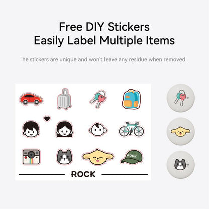 ROCK Tag Wireless Smart Tracker Positioning Anti-lost Device