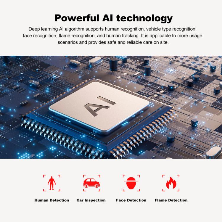 SriHome SH070 4MP Binocular Stitching Ultra-wide Angle Waterproof Camera Supports Full-color Night Vision, AU Plug, UK Plug, EU Plug, US Plug