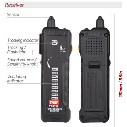 TASI TA502B Multi-function Network Cable Tester, TA502B