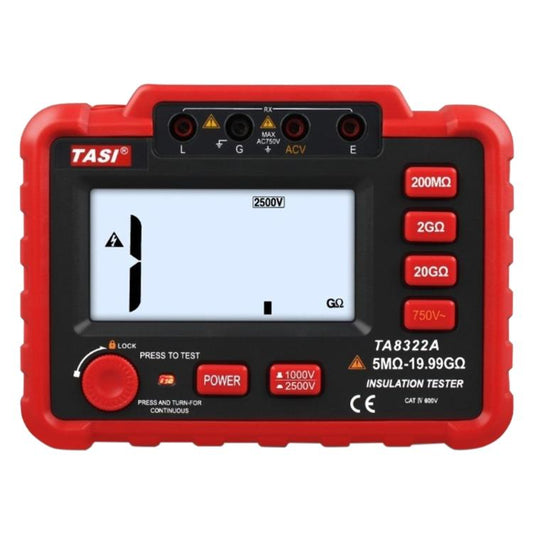 TASI TA8322A High Voltage Digital Electronic Meter Insulation Resistance Tester, TA8322A