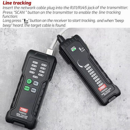 TASI TA502A Multi-function Anti-interference Network Cable Tester, TA502A