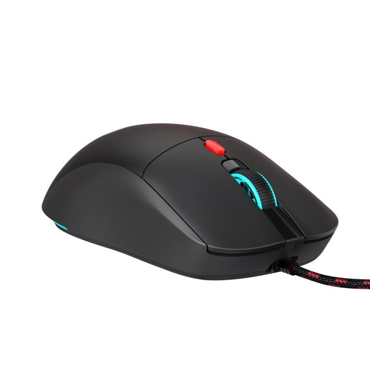 HXSJ X200 3600DPI Colorful Luminous Wired Mouse, Cable Length: 1.5m, X200 Black, X200 White