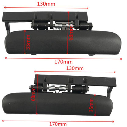 Pair Car Left and Right Door Outside Handle for Citroen Xsara 1997-2005 9101L9, 9101L8, 9101L9, 9101L8