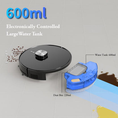 V8 Intelligent Automatic Recharging Sweeping Mopping Suction Robot, V8