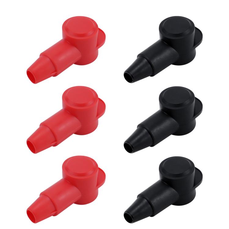 3 Pairs / Set Car Battery Pile Head PVC Protective Cover, CP-5177