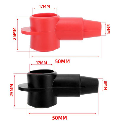 3 Pairs / Set Car Battery Pile Head PVC Protective Cover, CP-5177
