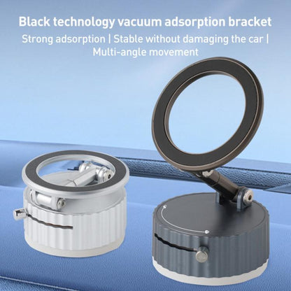 BDK104 Vacuum Adsorption Magnetic Folding Car Phone Holder, BDK104