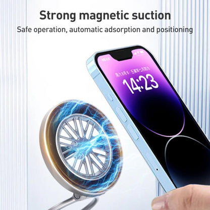 G511 Three-axis Folding Vacuum Adsorption Magnetic Car Phone Holder, G511