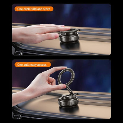 G712 Three-axis Folding Vacuum Adsorption Magnetic Car Phone Holder, G712