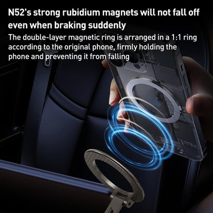 G712 Three-axis Folding Vacuum Adsorption Magnetic Car Phone Holder, G712