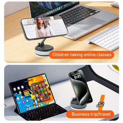 XZK101 Folding Vacuum Adsorption Magnetic Car Phone Holder, XZK101