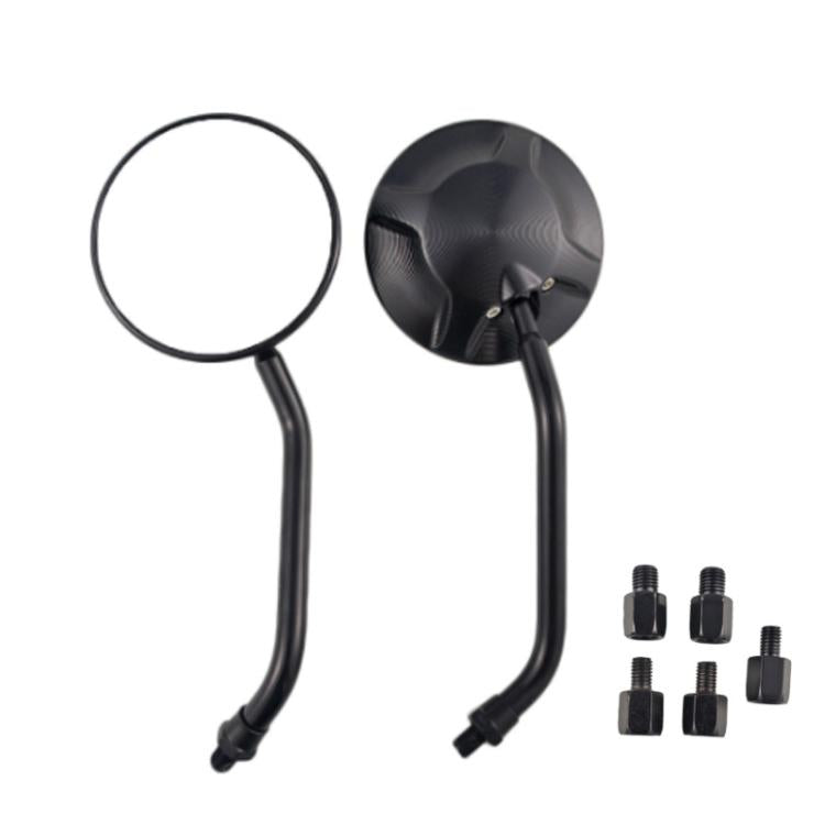 For Yamaha YZF 600 / YZF R6 2pcs/Set Motorcycle Modified Round Reflector Rearview Mirror, For Yamaha YZF 600 / YZF R6