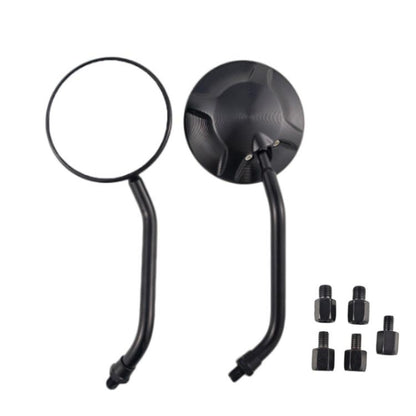 For Yamaha YZF 600 / YZF R6 2pcs/Set Motorcycle Modified Round Reflector Rearview Mirror, For Yamaha YZF 600 / YZF R6