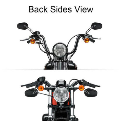 For Harley Davidson 2pcs/Set Motorcycle Modified Classic Retro Rearview Mirror Reversing Mirror, For Harley Davidson