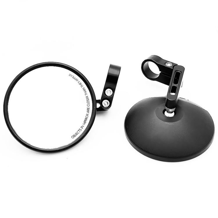 2pcs/Set Adjustable Motorcycle Bicycle Handlebar Rearview Mirror, Universal Rearview Mirror
