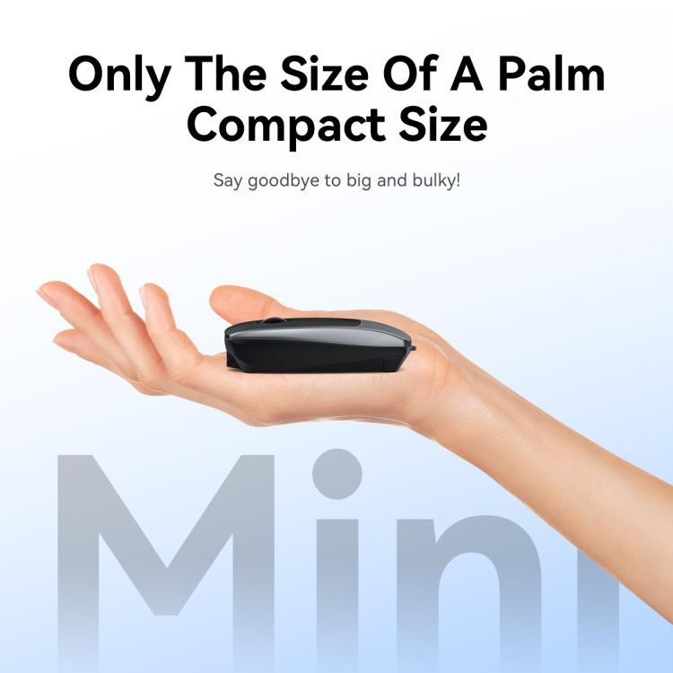 HXSJ M109 Mini Wireless Mouse, 3D Right, TF Card Reader, 4D Mute Buttons