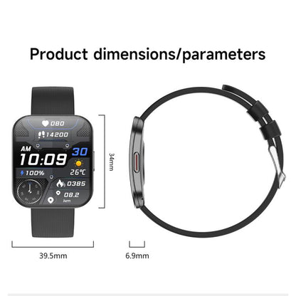 U17 1.85 inch Ultra-thin Curved Screen IP68 Sports Smart Watch