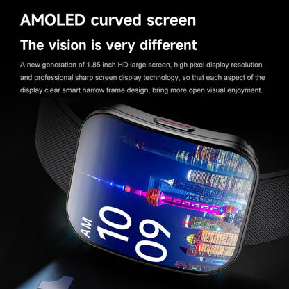 U17 1.85 inch Ultra-thin Curved Screen IP68 Sports Smart Watch